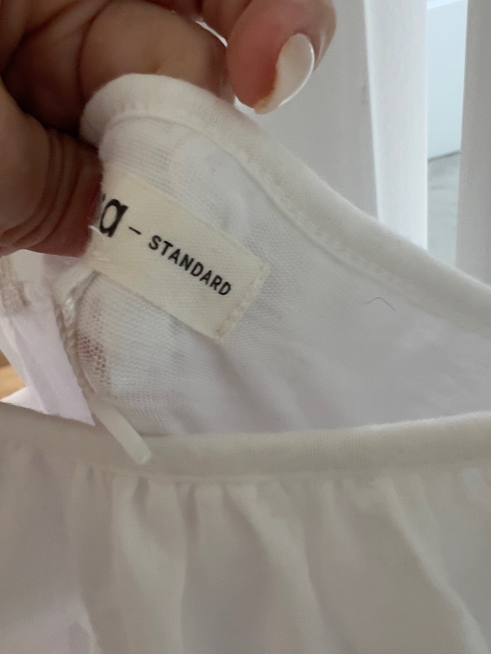 Pitusa Beaded Strap Tiered Dress White Standard - NWT - Picture 13 of 14